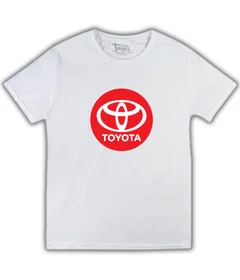 Toyota - лого на белой